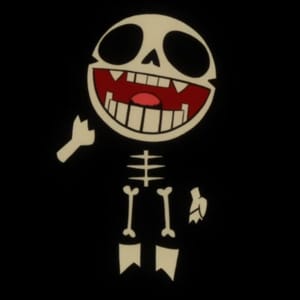 gorillaz produbtionsのガイコツかわいい